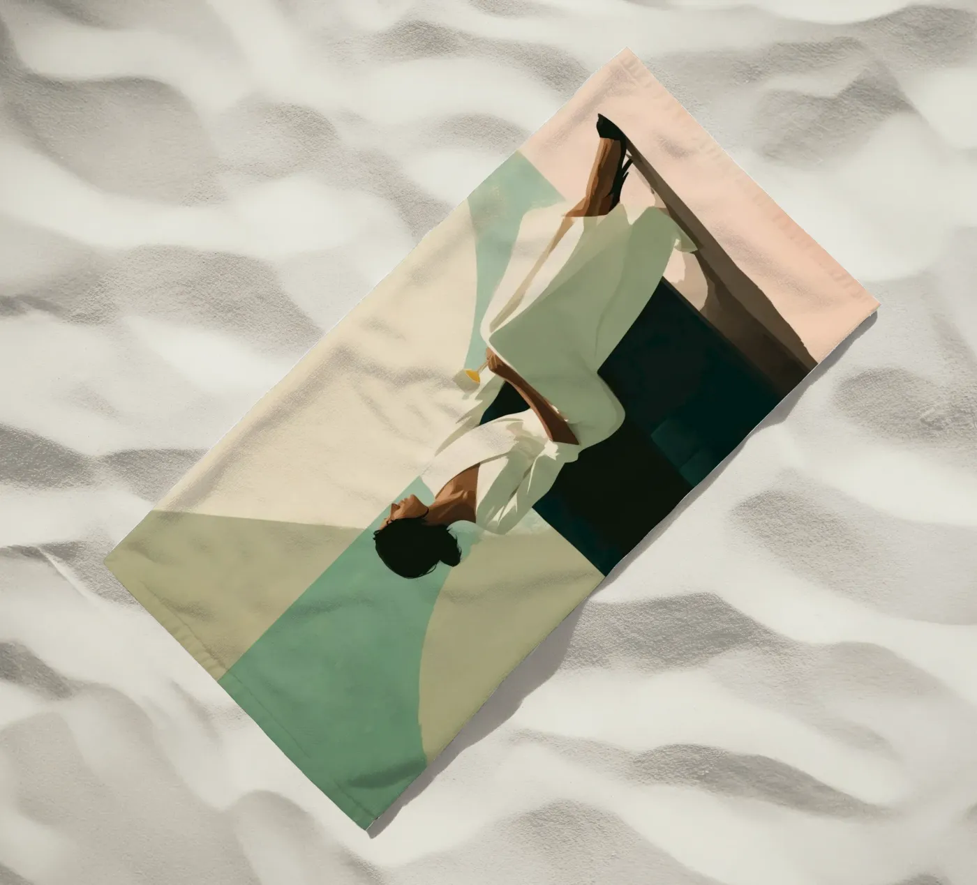 Soft Geometry telo mare da Clara August