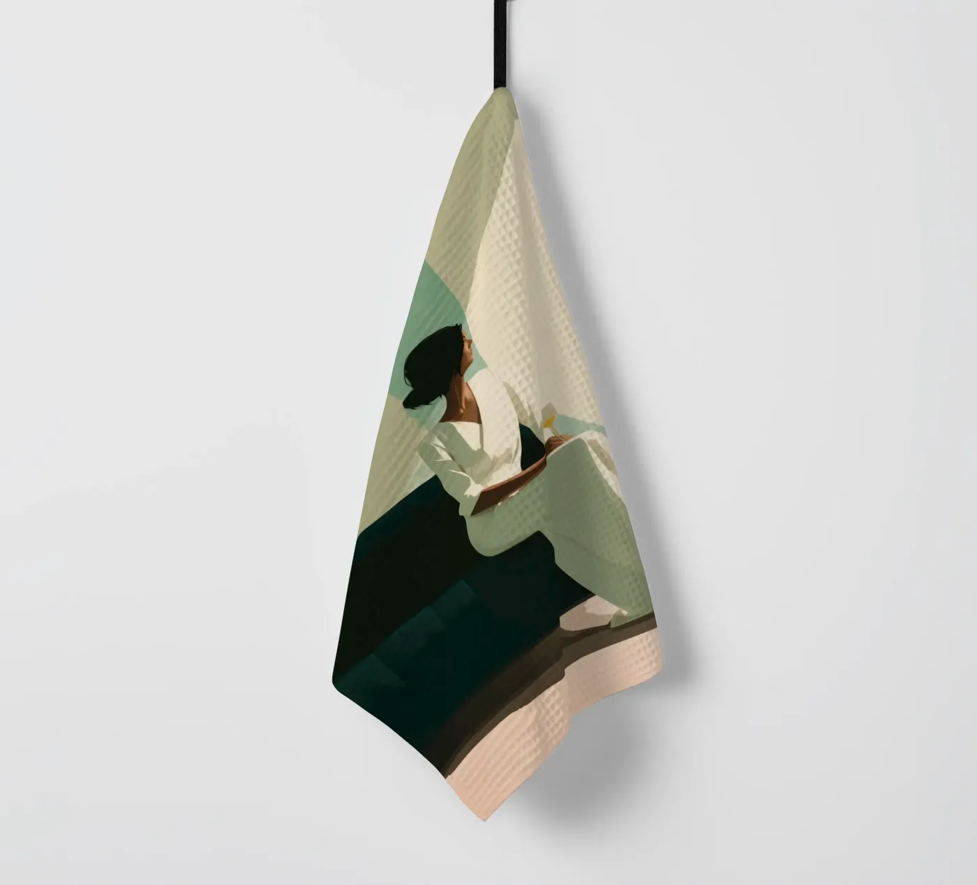 Soft Geometry torchon de Clara August