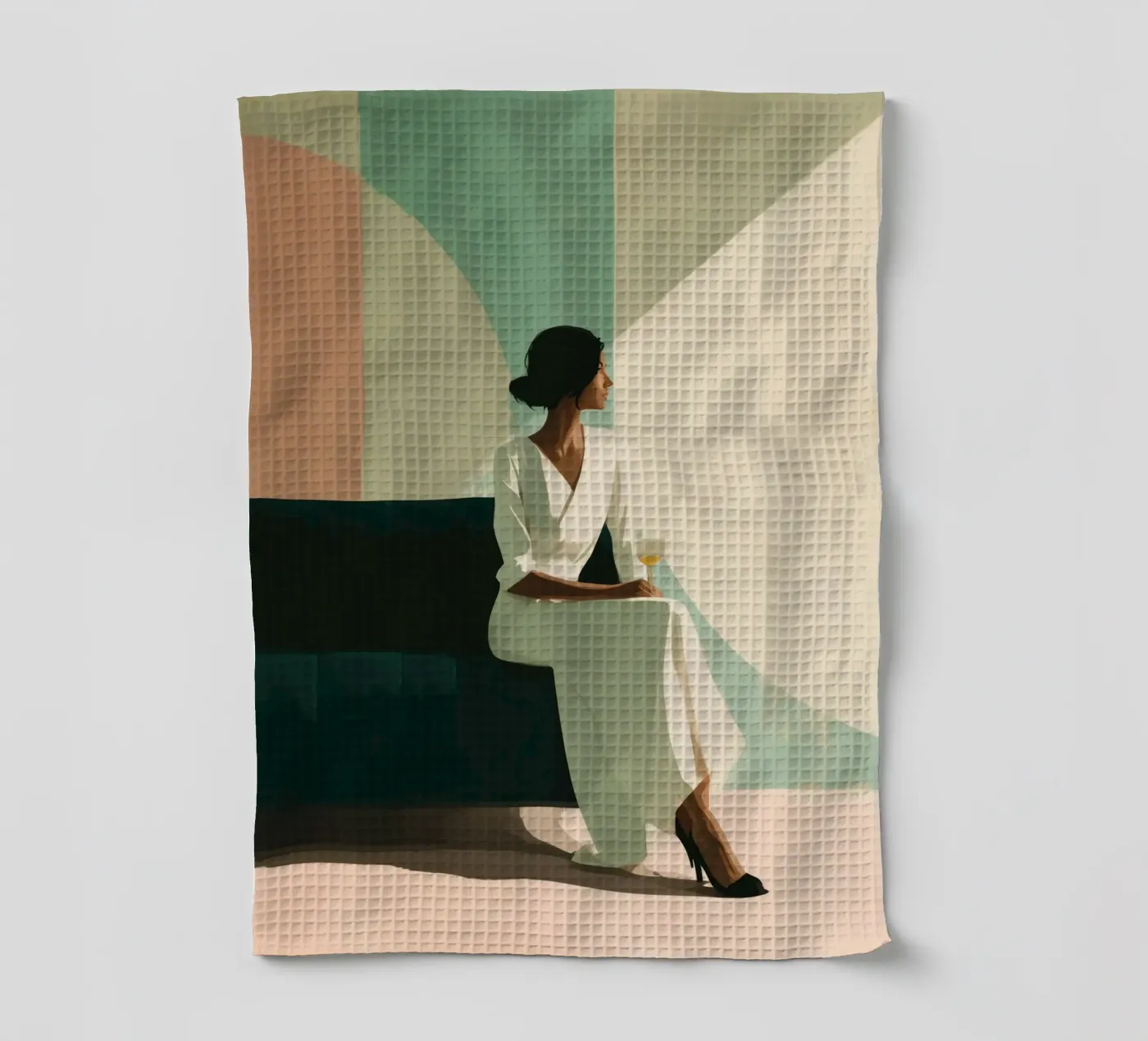 Soft Geometry torchon de Clara August