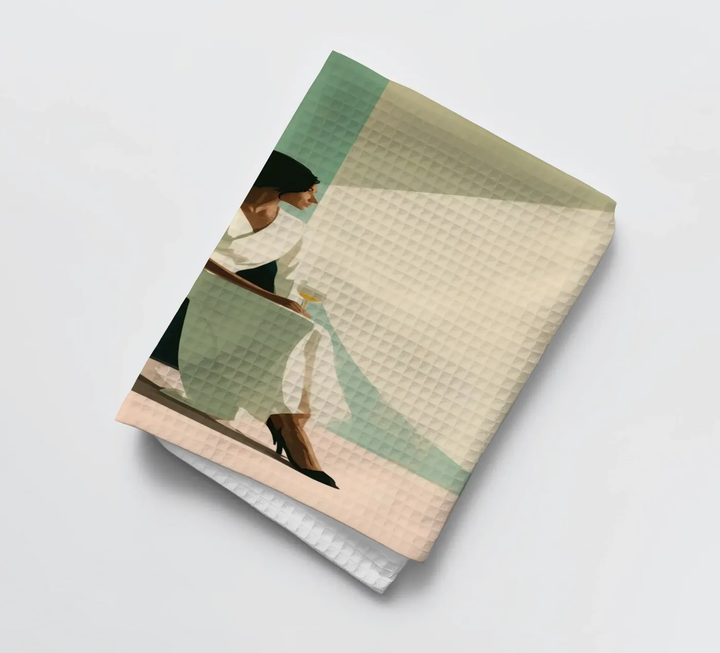 Soft Geometry torchon de Clara August