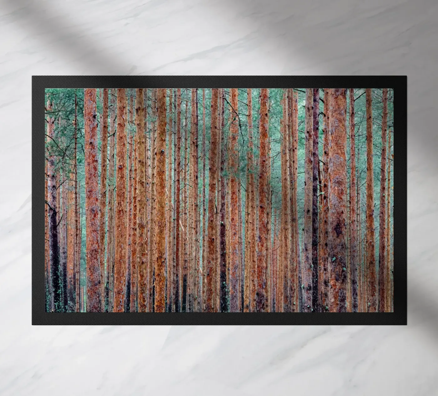 dense forest doormat by anderm