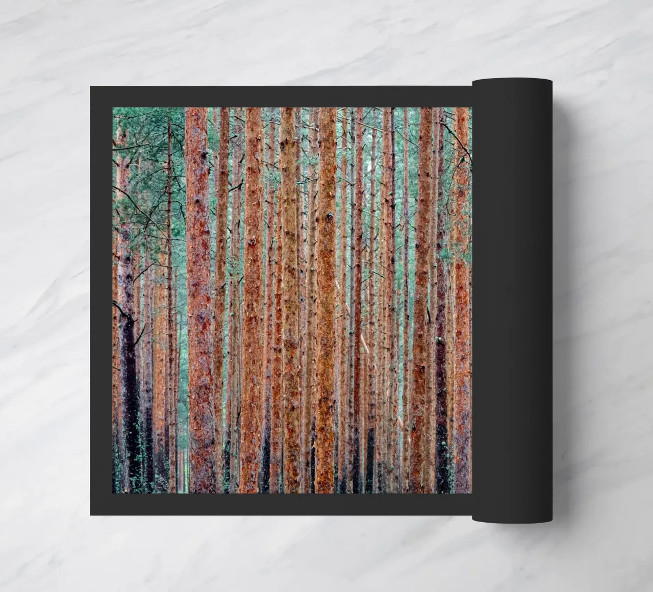 dense forest doormat by anderm