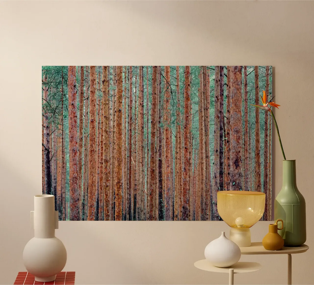 dense forest acryl van anderm