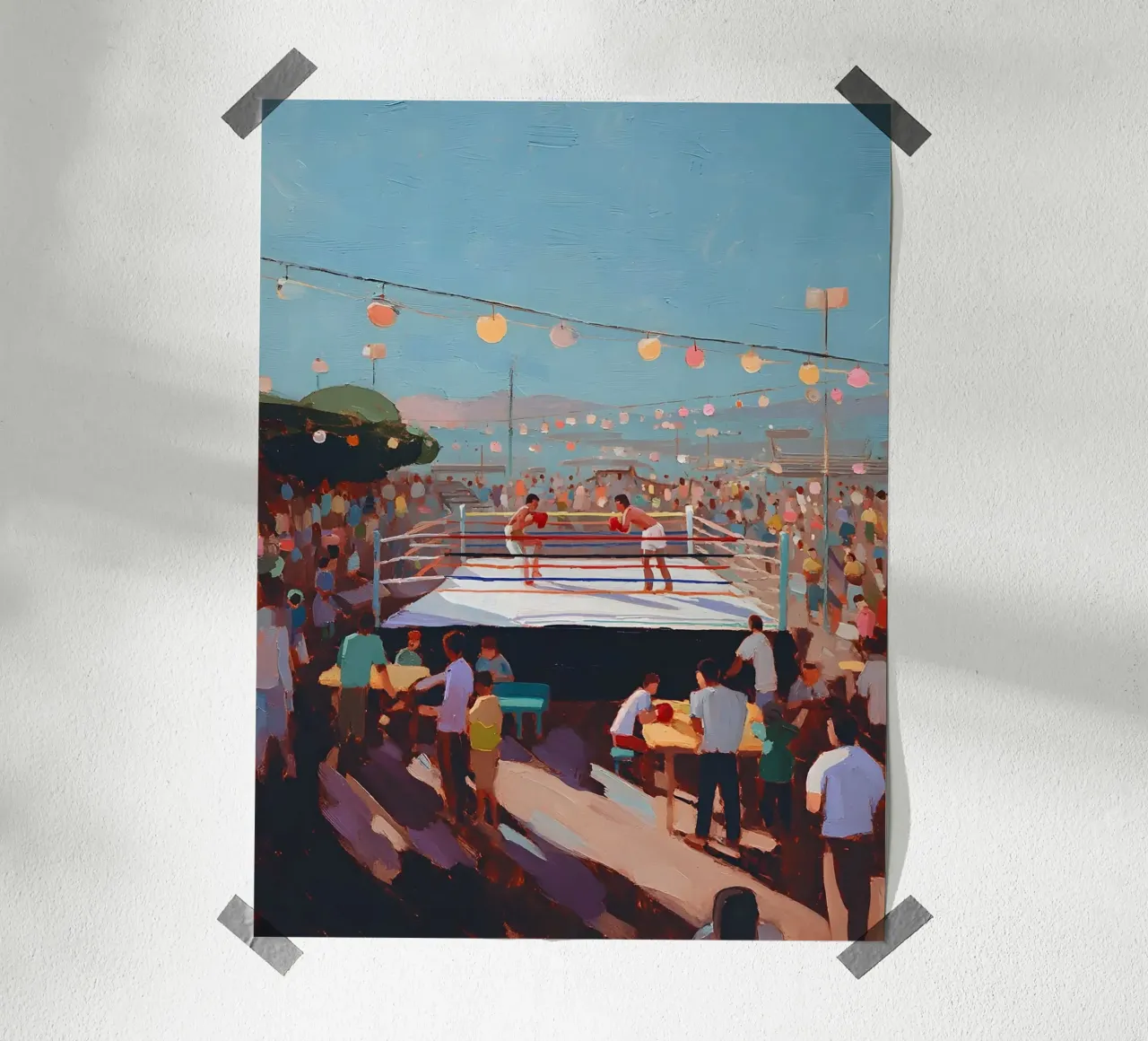 Boxing Party poster da Gypsy Galleria