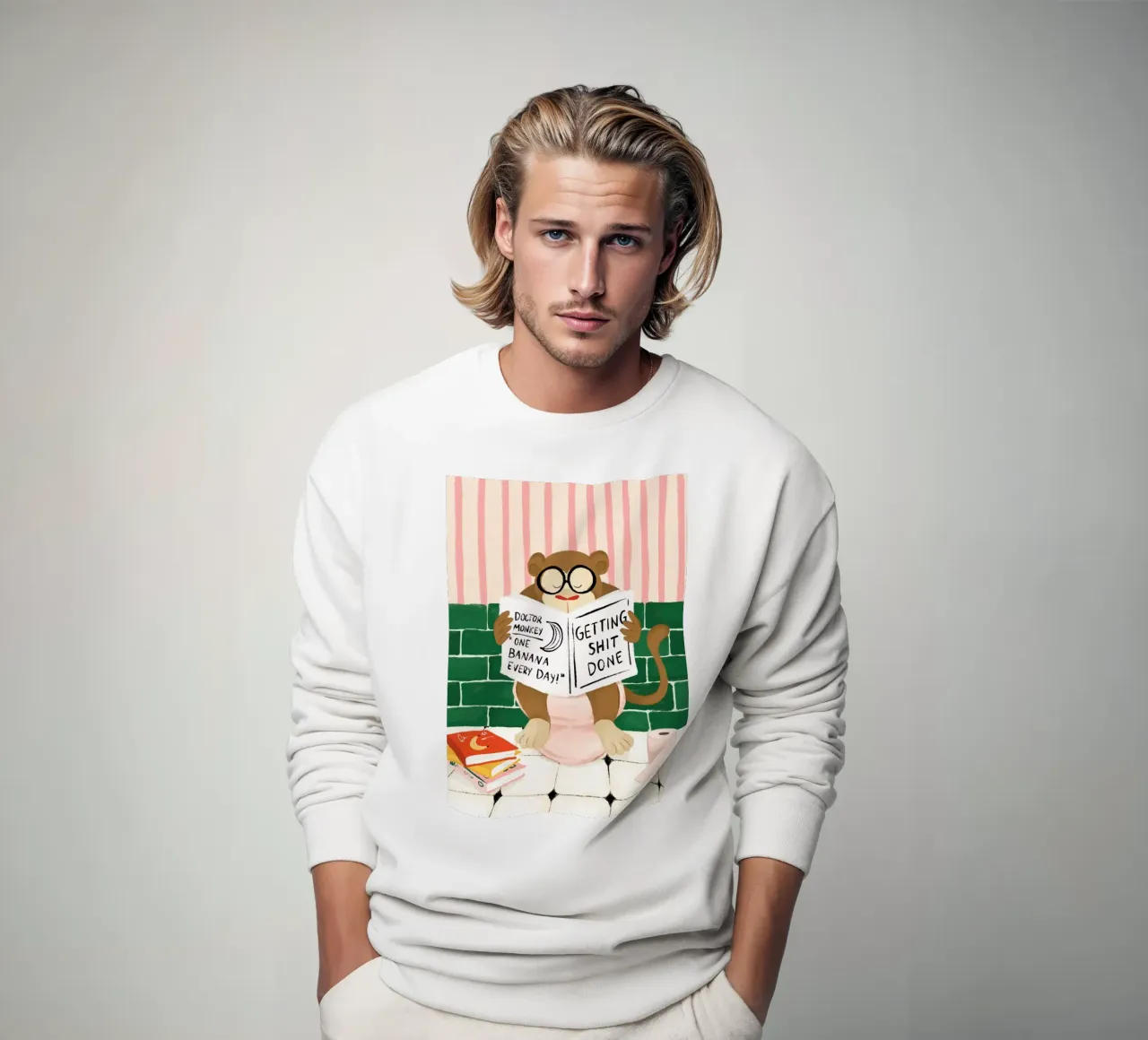 Fare le cose per bene felpa da muench benjamin