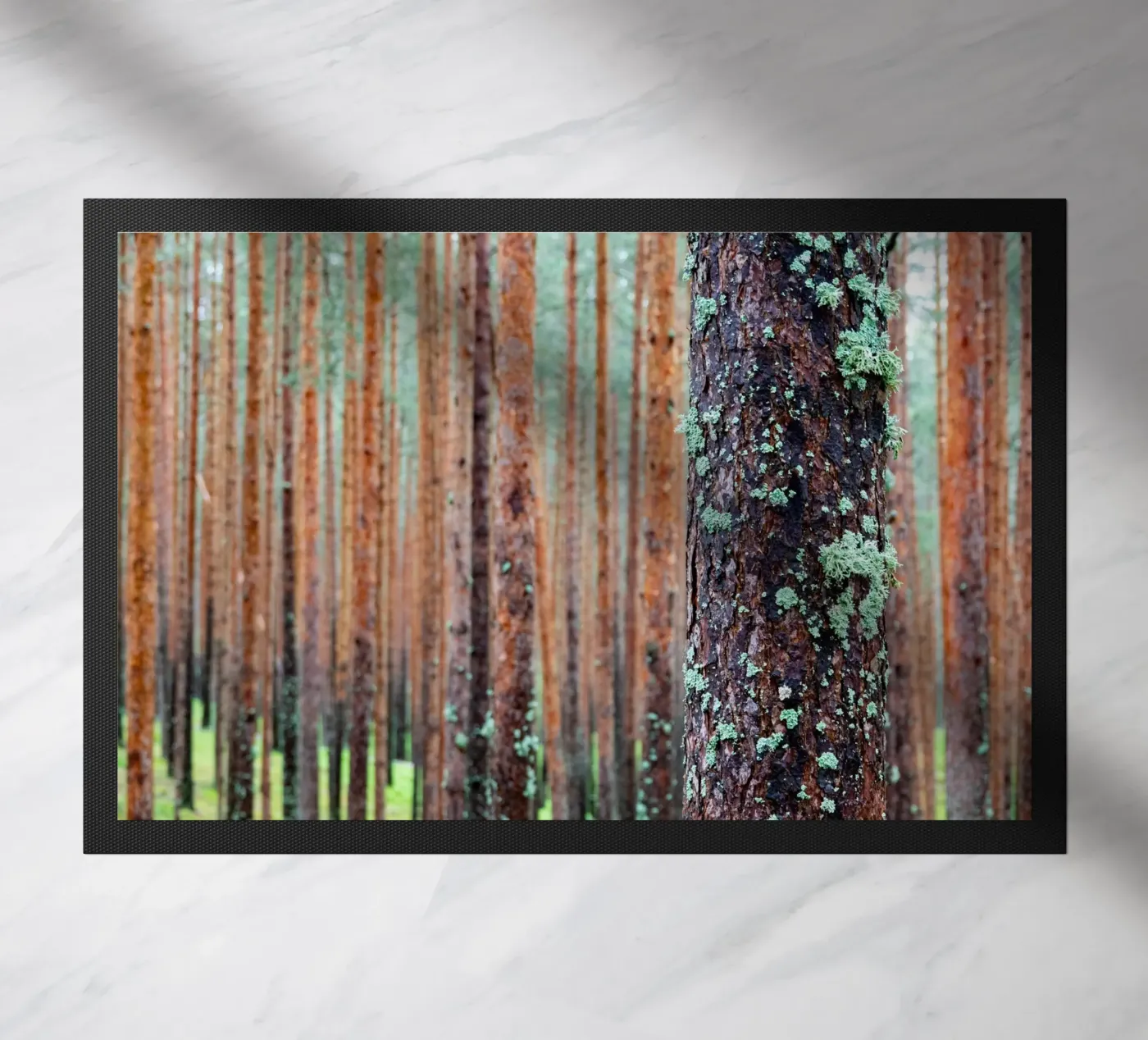 dense forest doormat by anderm