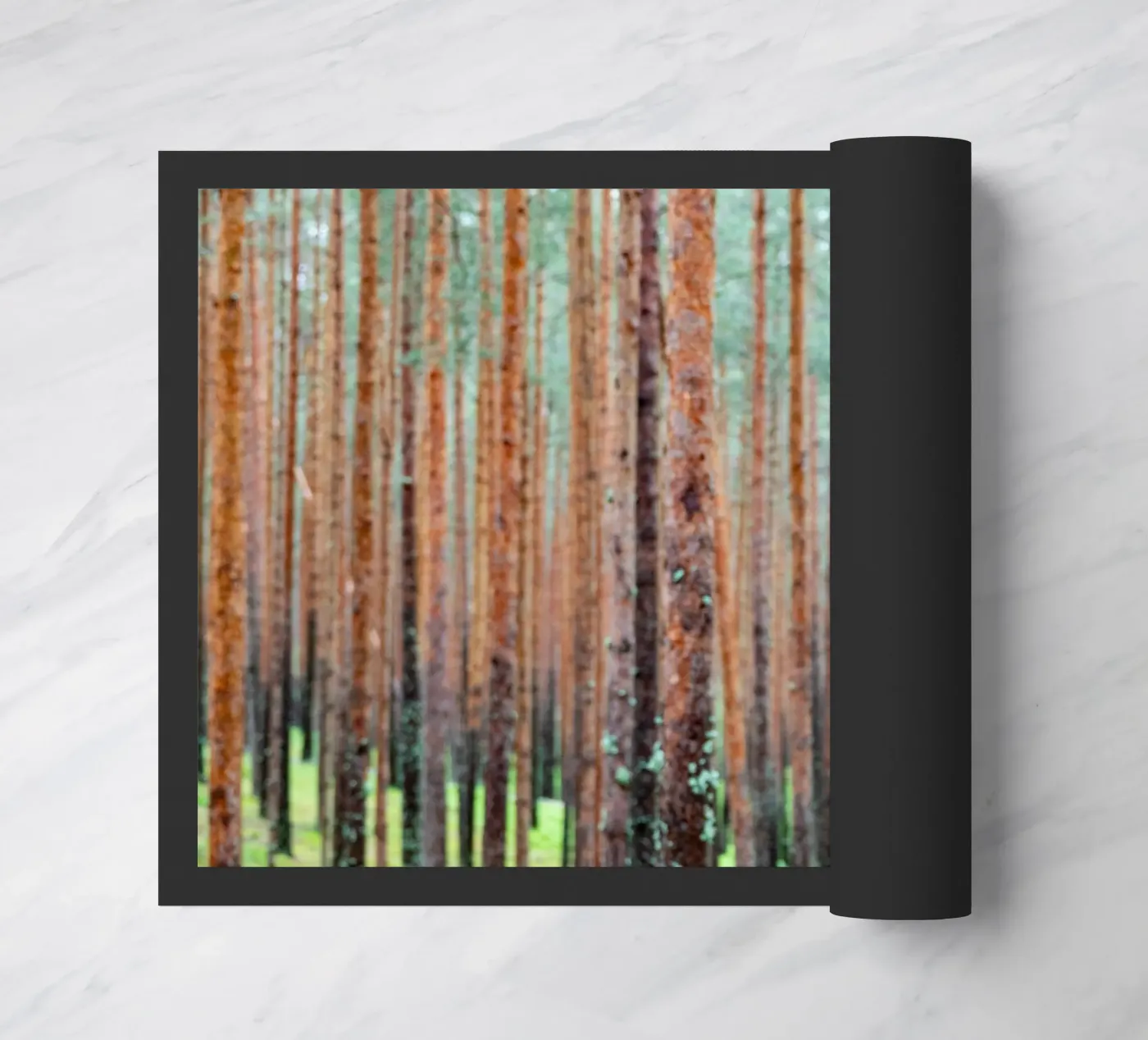dense forest doormat by anderm