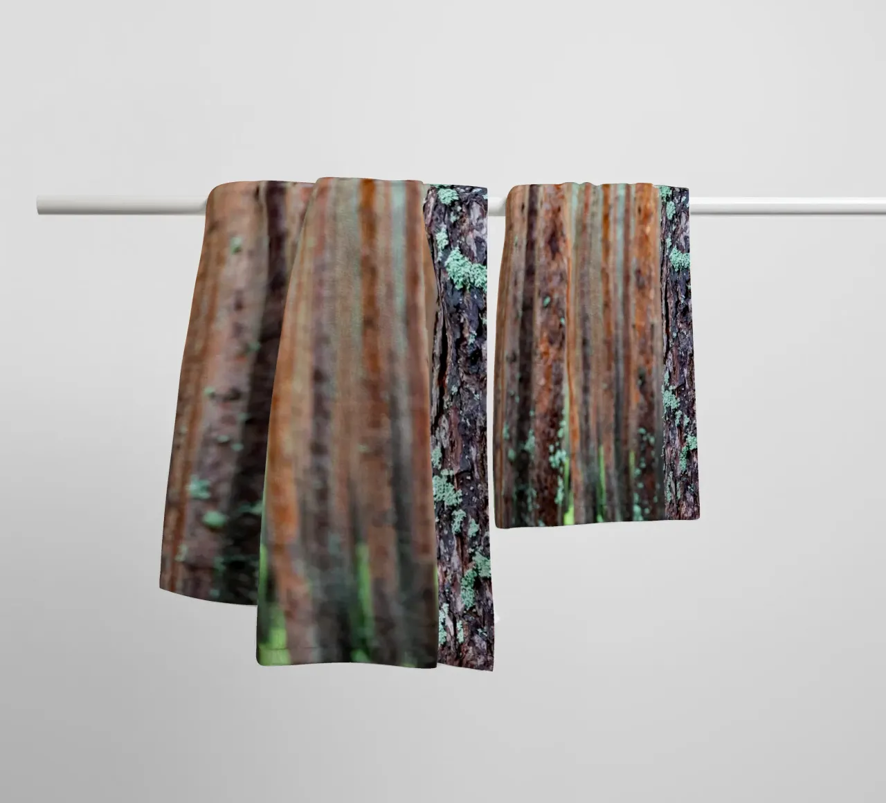 foresta fitta asciugamano da bagno da anderm