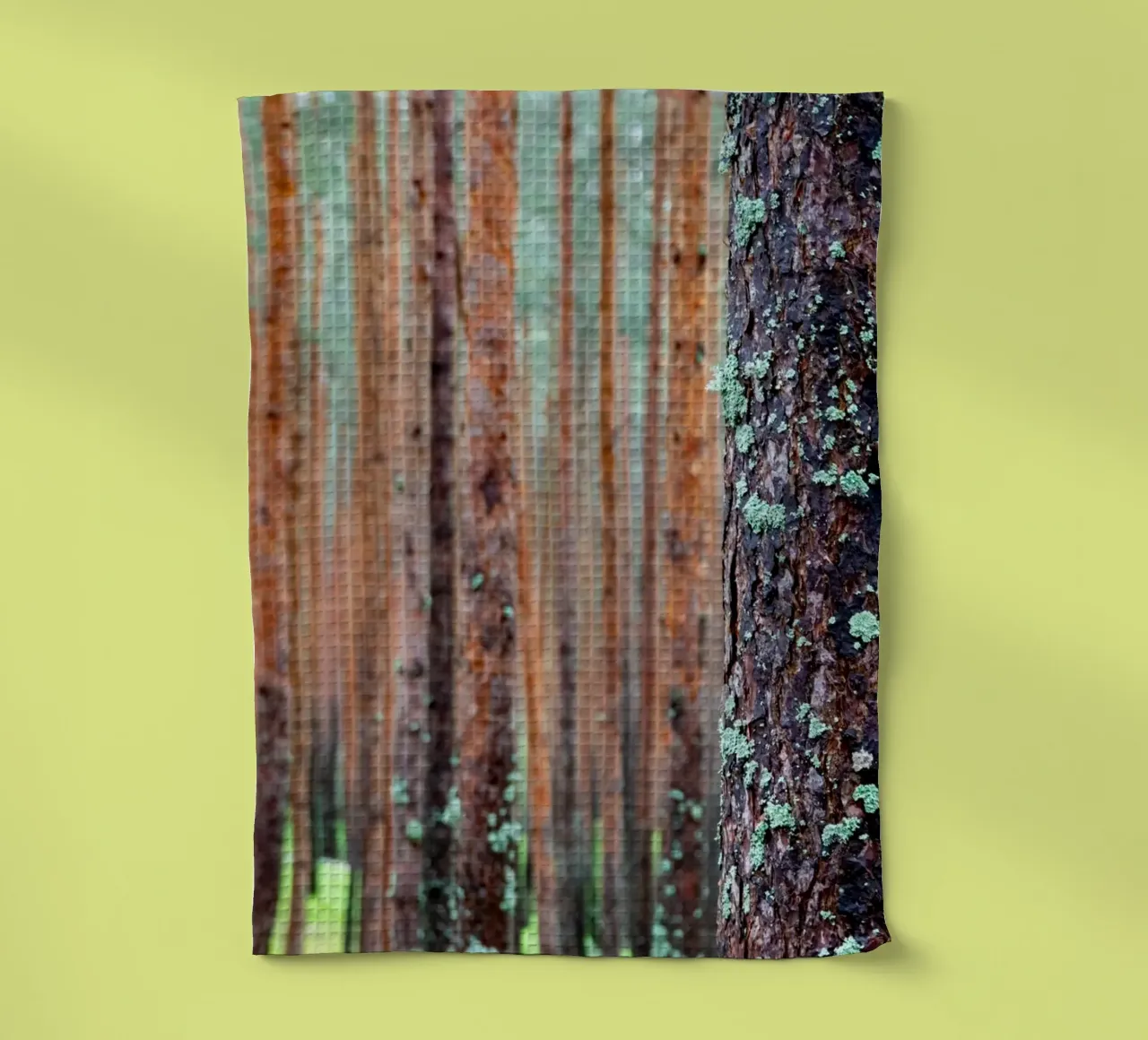 foresta fitta canovaccio da cucina da anderm