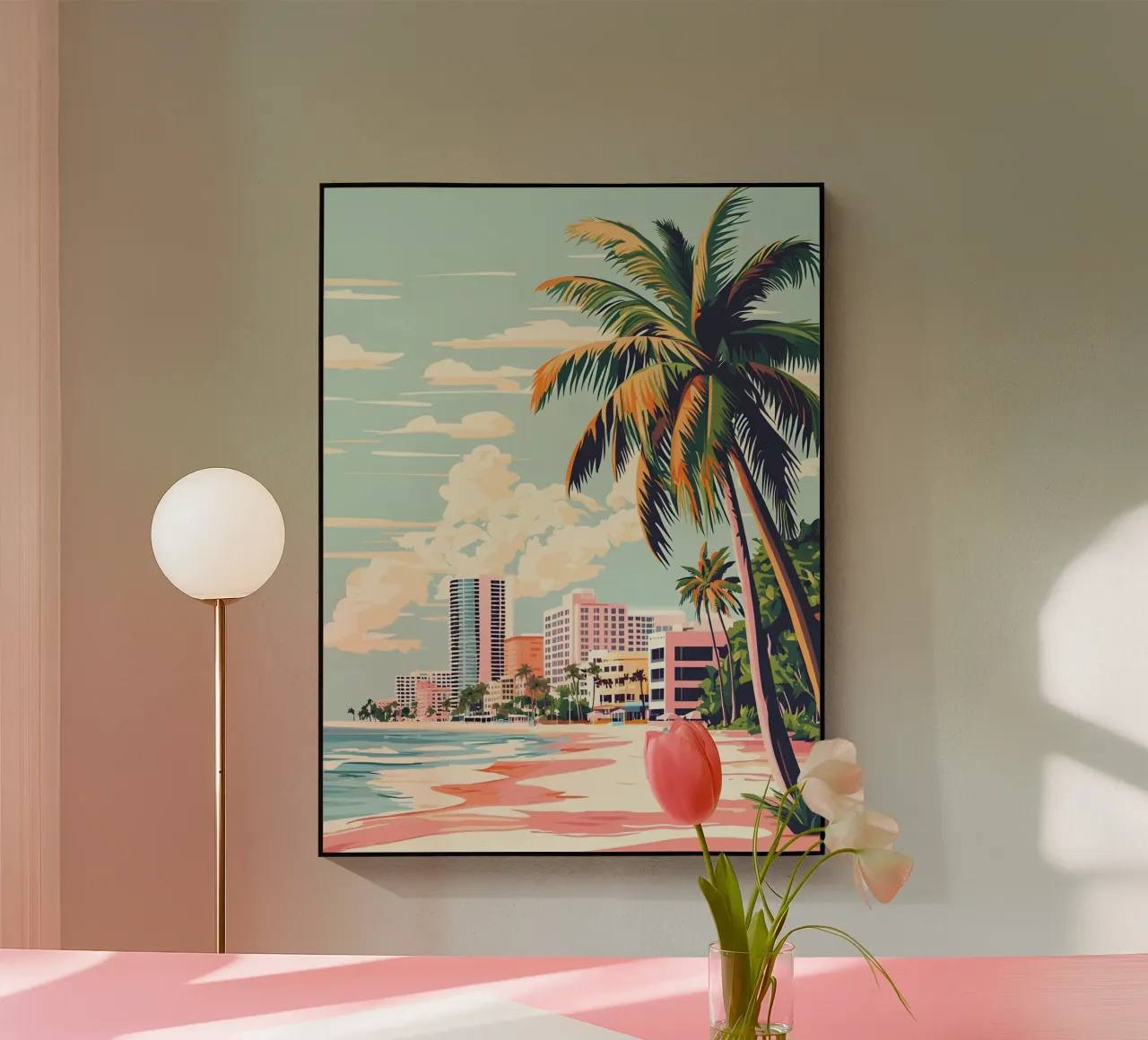 Miami Beach plexiglass da Gypsy Galleria