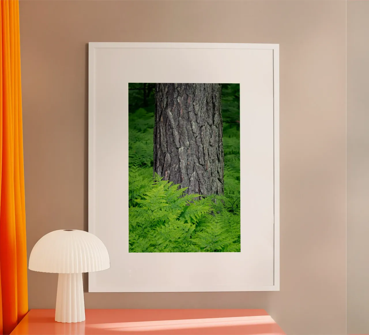 Felci nel bosco carta hahnemühle da anderm