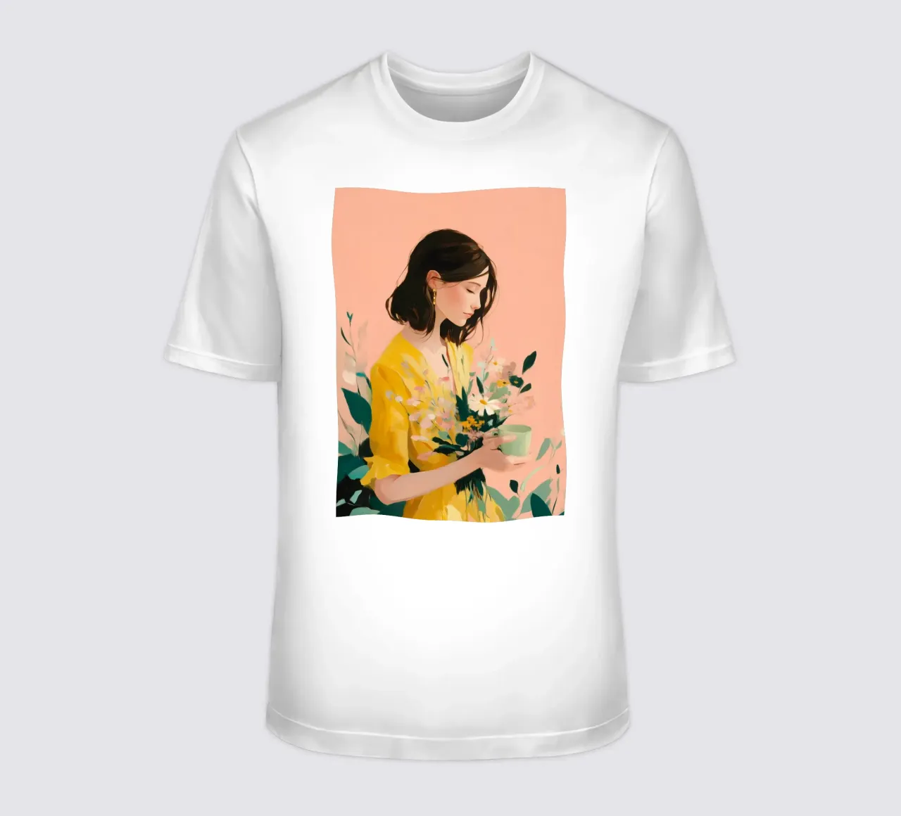 Beautiful Things Don't Ask for Attention I t-shirt da Clara August