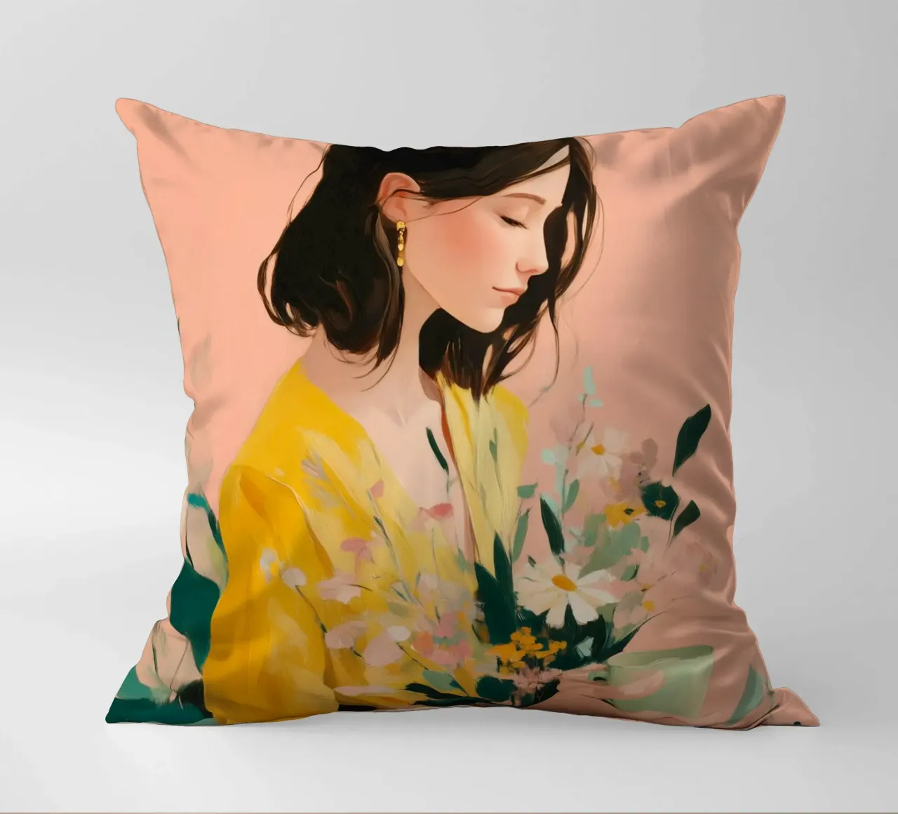 Beautiful Things Don't Ask for Attention I cuscino da Clara August