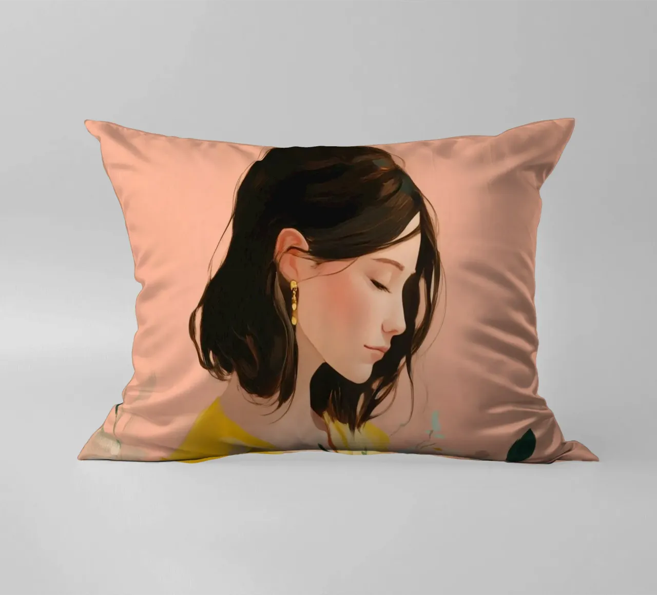 Beautiful Things Don't Ask for Attention I cuscino da Clara August