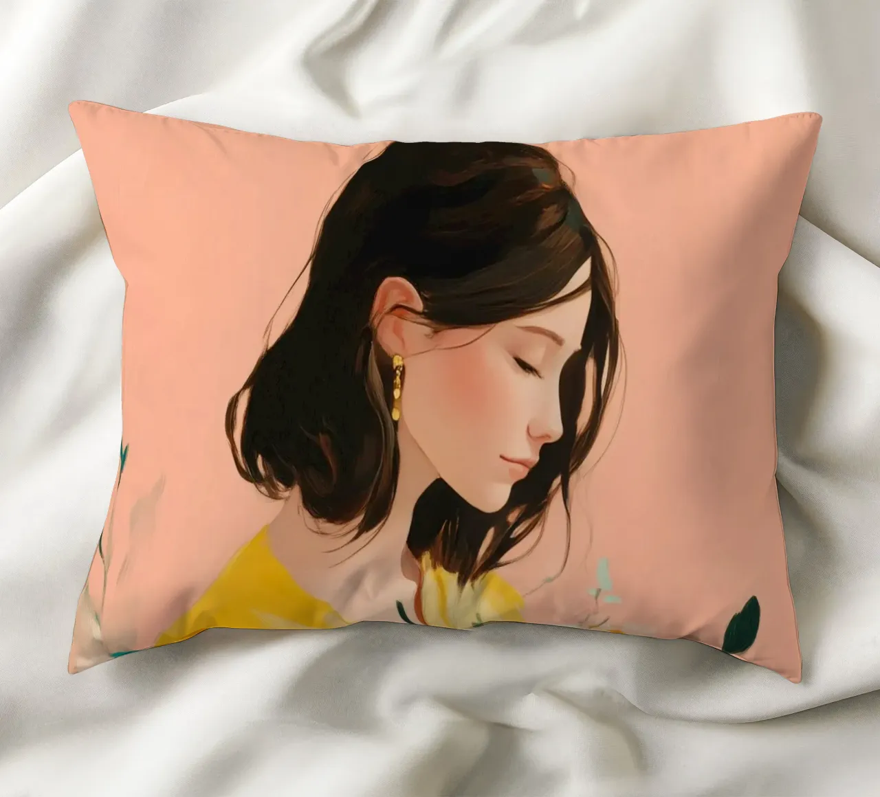 Beautiful Things Don't Ask for Attention I cuscino da Clara August