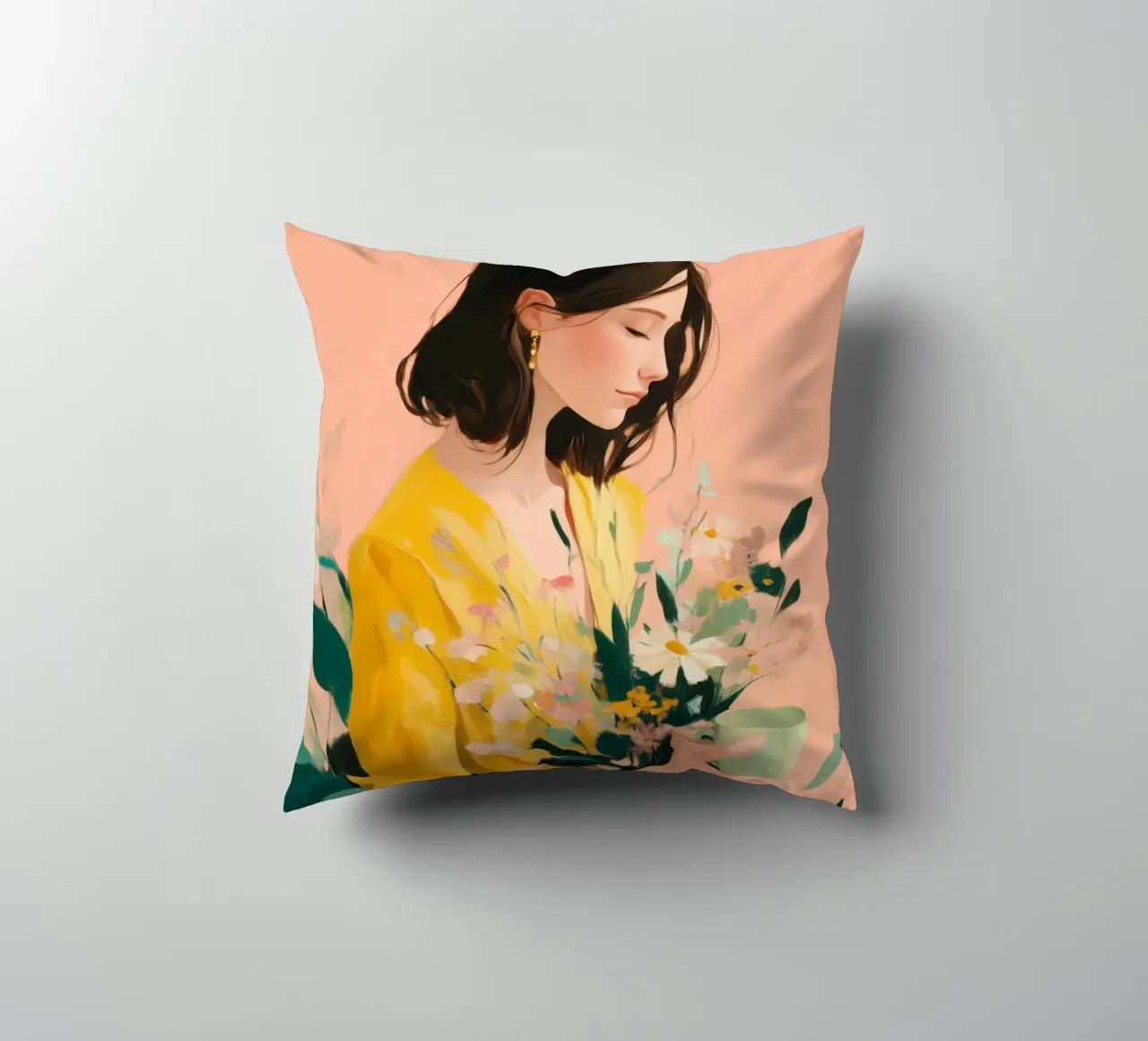 Beautiful Things Don't Ask for Attention I cuscino da Clara August