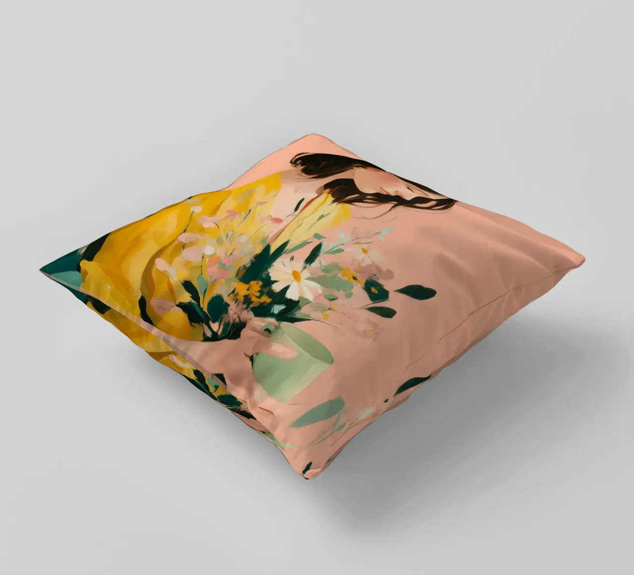 Beautiful Things Don't Ask for Attention I cuscino da Clara August