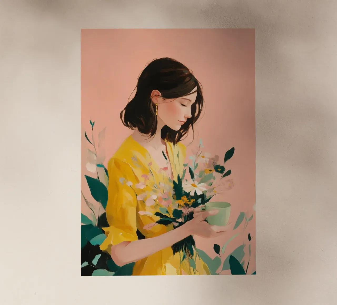 Beautiful Things Don't Ask for Attention I pellicola backlit da Clara August