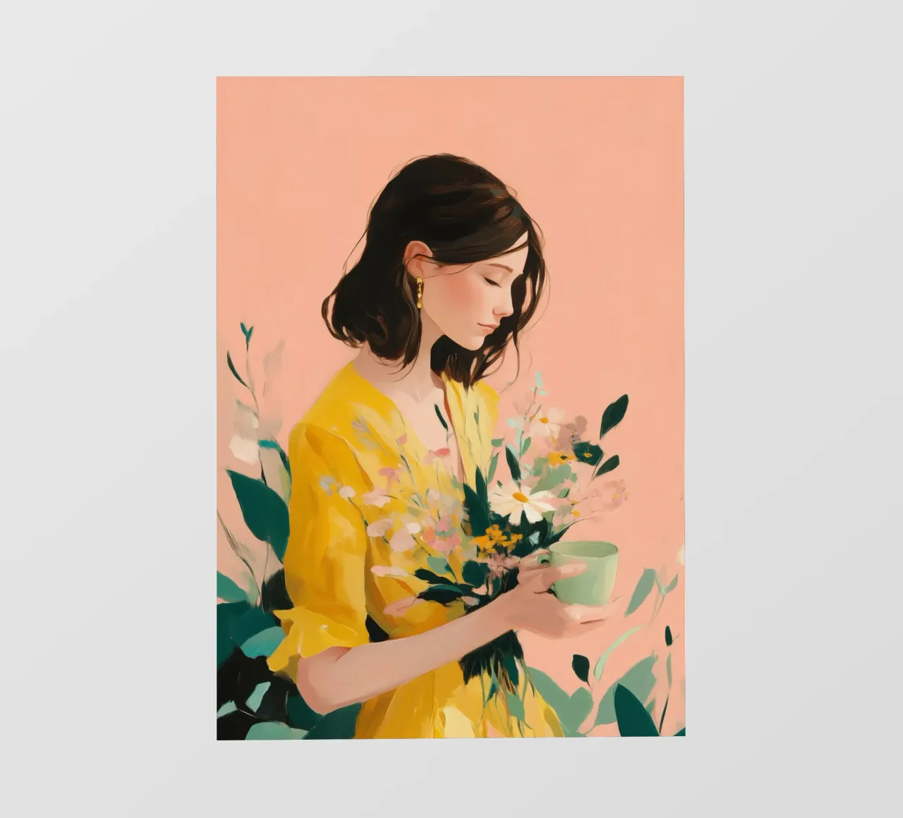 Beautiful Things Don't Ask for Attention I pellicola backlit da Clara August