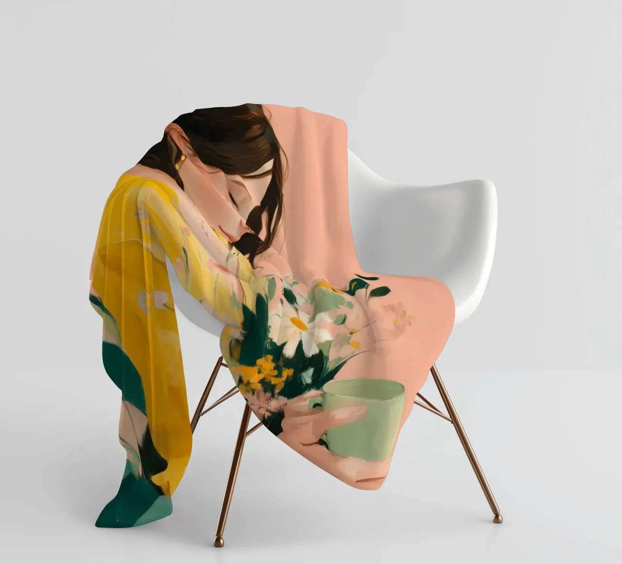 Beautiful Things Don't Ask for Attention I coperta in pile da Clara August