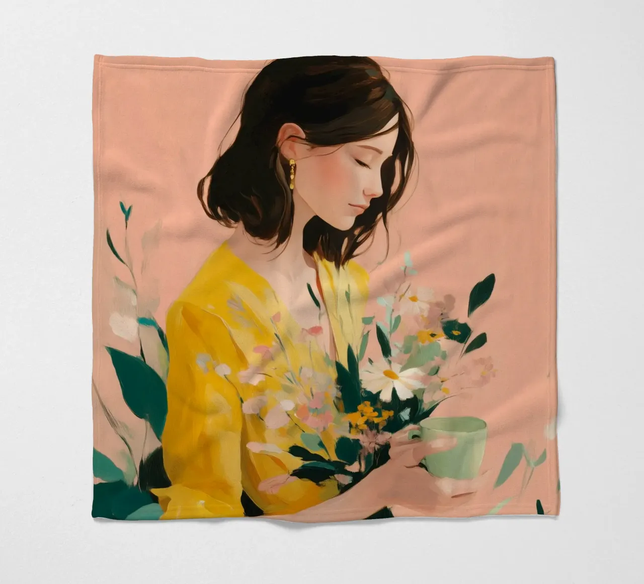 Beautiful Things Don't Ask for Attention I coperta in pile da Clara August