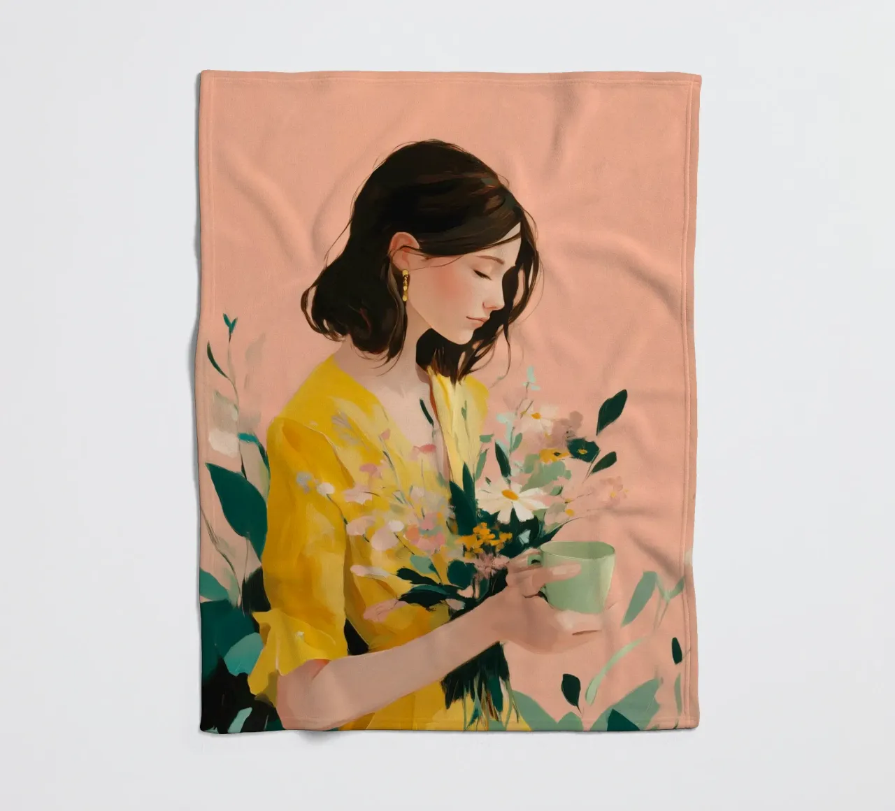 Beautiful Things Don't Ask for Attention I coperta in pile da Clara August