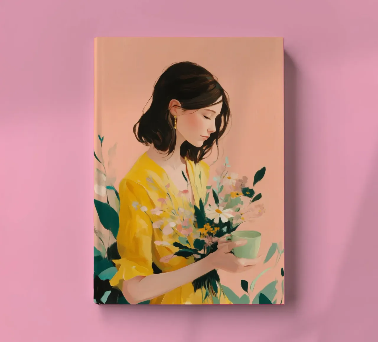 Beautiful Things Don't Ask for Attention I notebook by Clara August