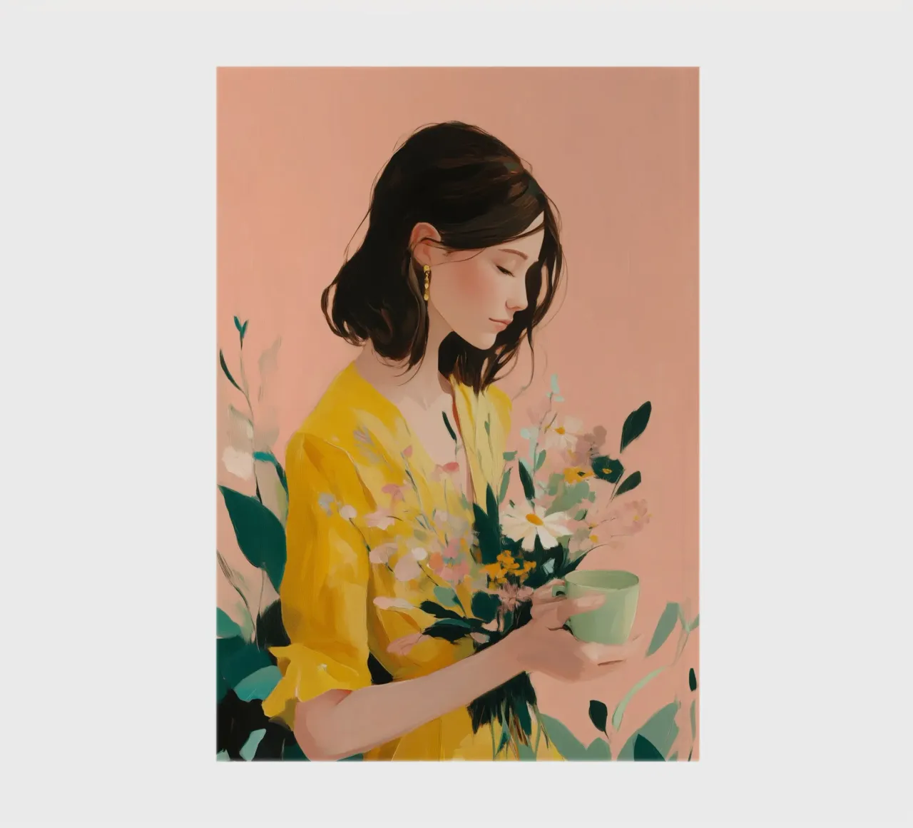 Beautiful Things Don't Ask for Attention I notebook by Clara August