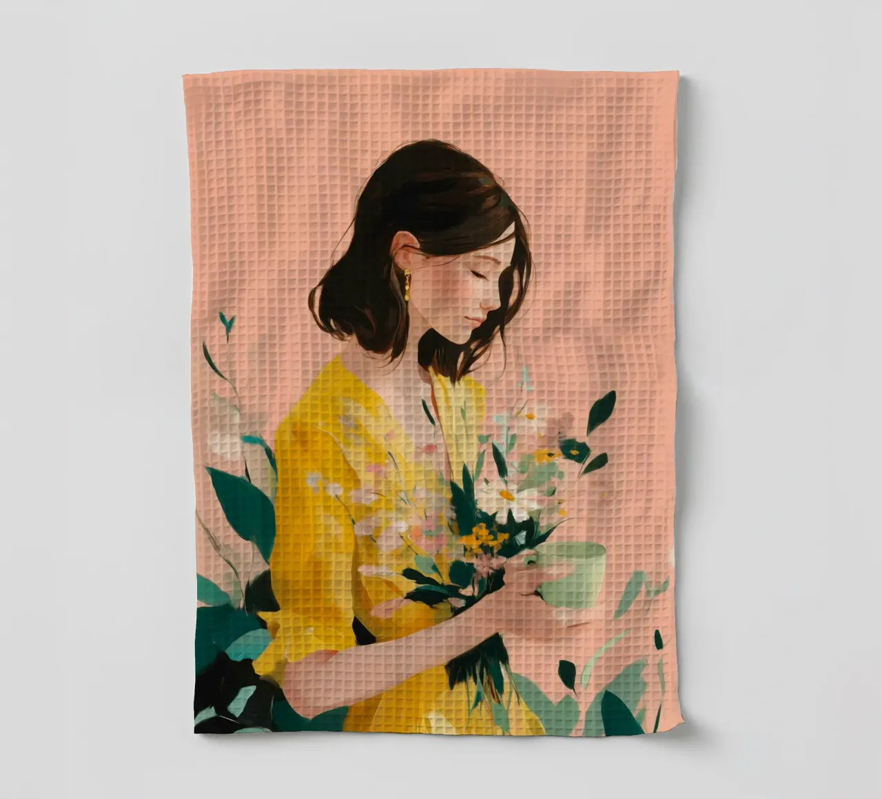 Beautiful Things Don't Ask for Attention I canovaccio da cucina da Clara August