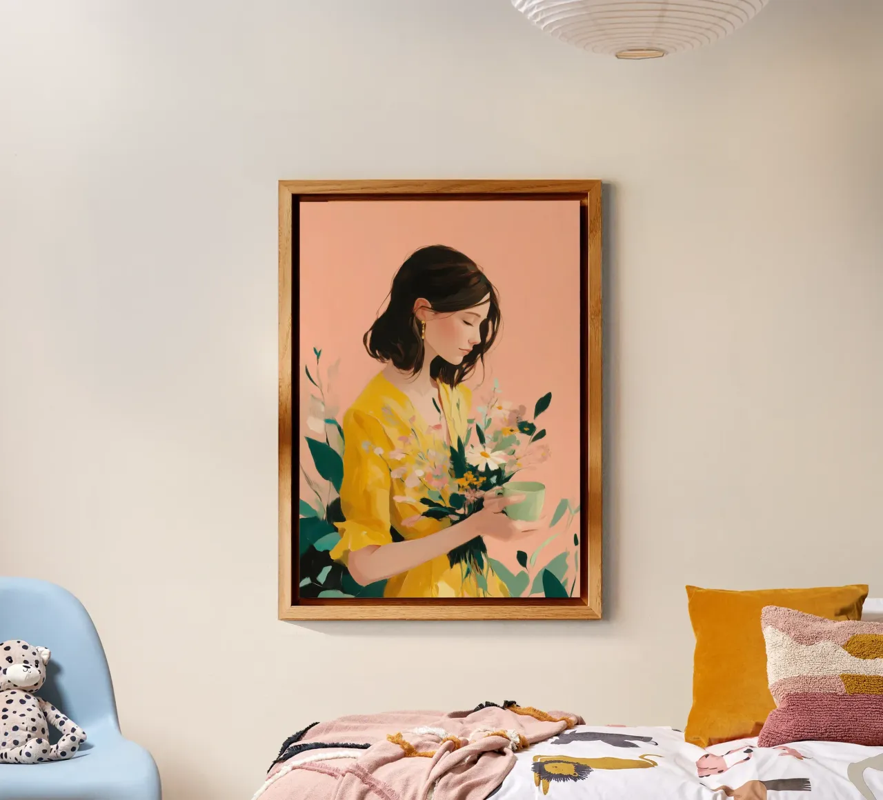 Beautiful Things Don't Ask for Attention I alluminio dibond da Clara August