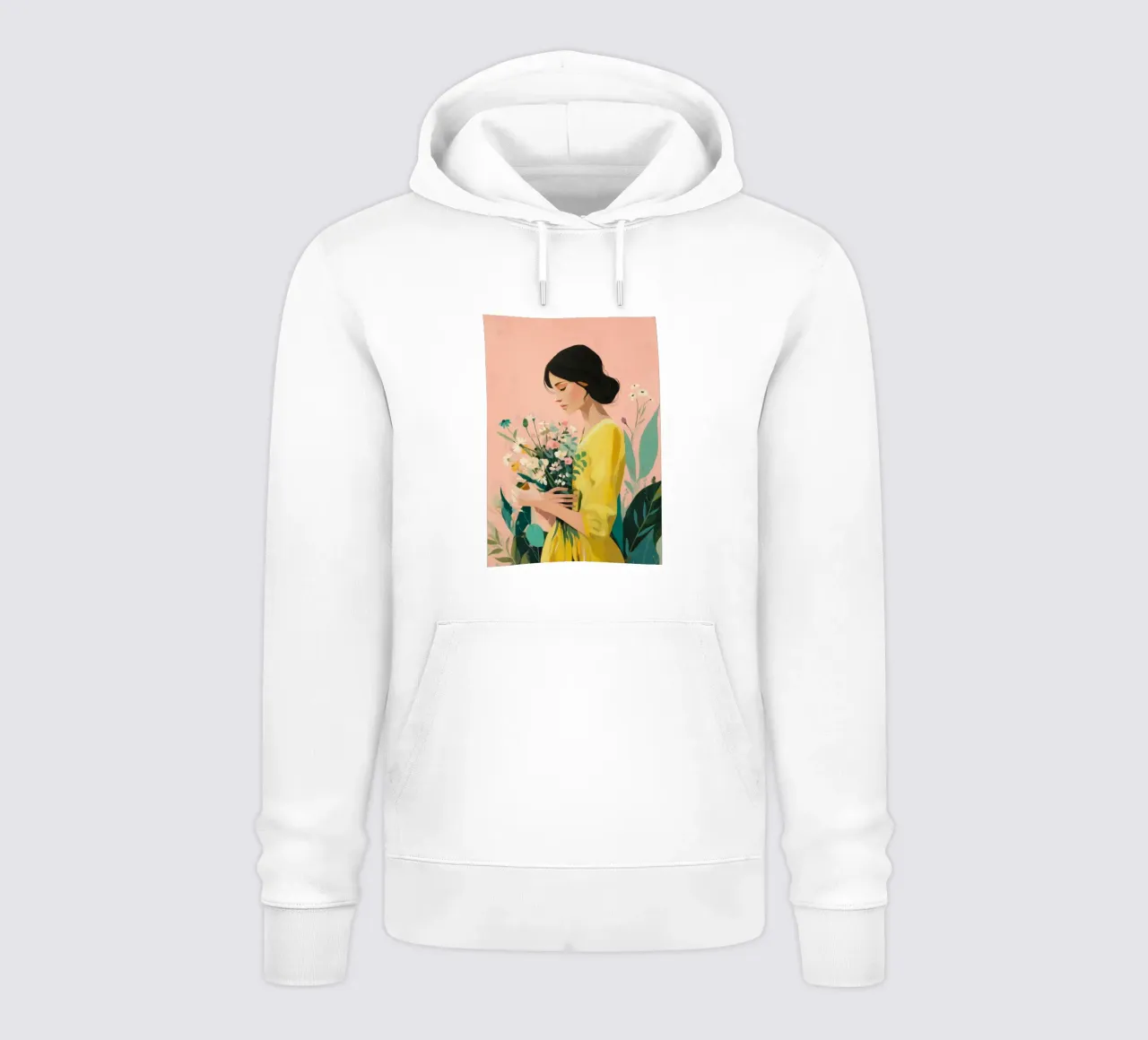 Beautiful Things Don't Ask for Attention II sudadera con capucha de Clara August