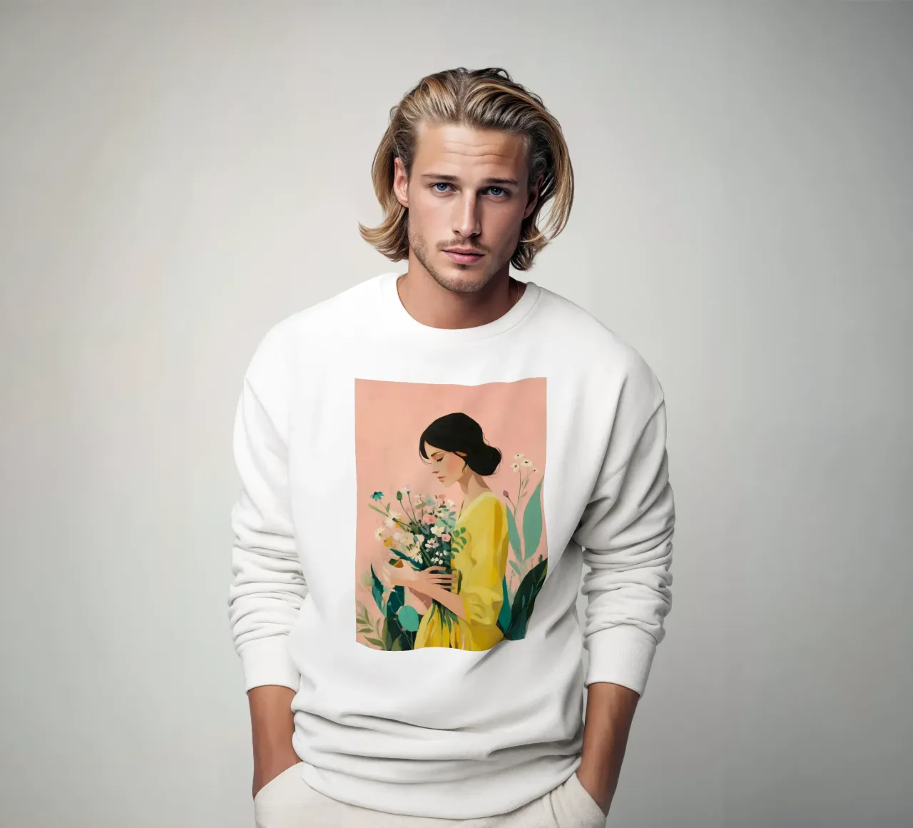 Beautiful Things Don't Ask for Attention II sudadera de Clara August