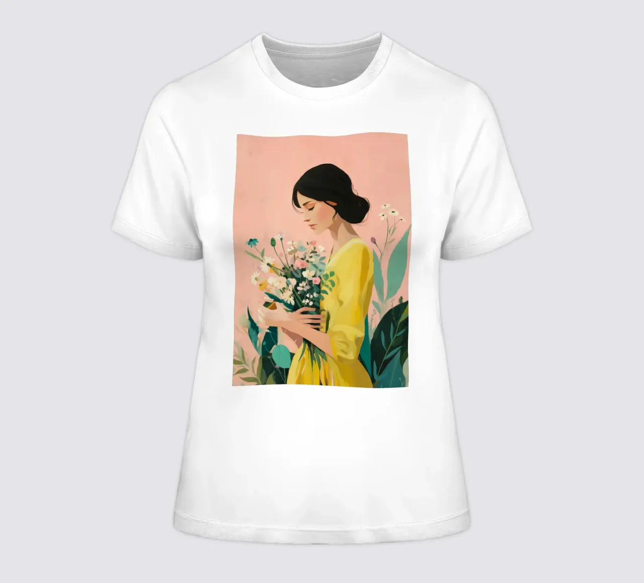 Beautiful Things Don't Ask for Attention II t-shirt da donna da Clara August