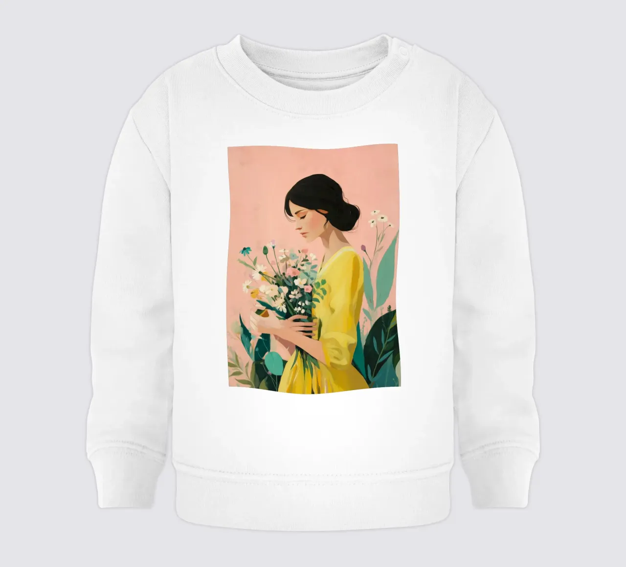 Beautiful Things Don't Ask for Attention II sudadera de bebé de Clara August