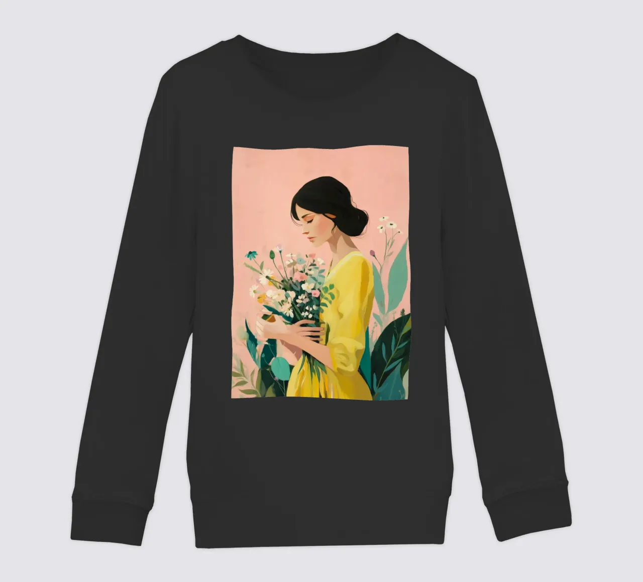 Beautiful Things Don't Ask for Attention II felpa bambino da Clara August