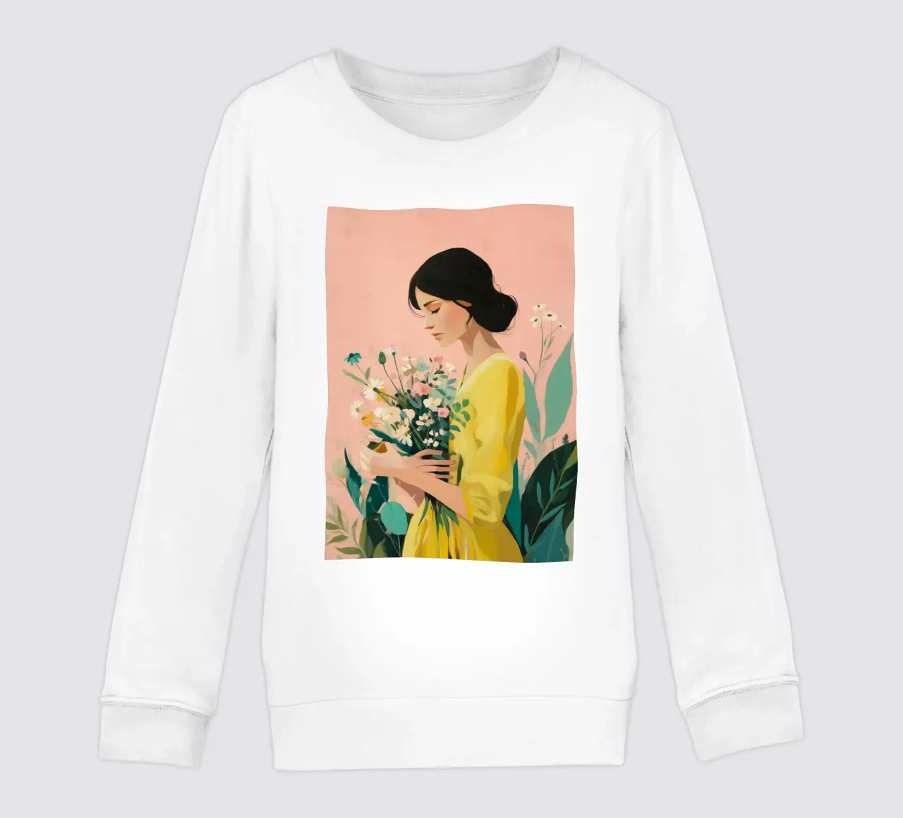 Beautiful Things Don't Ask for Attention II sudadera para niño de Clara August