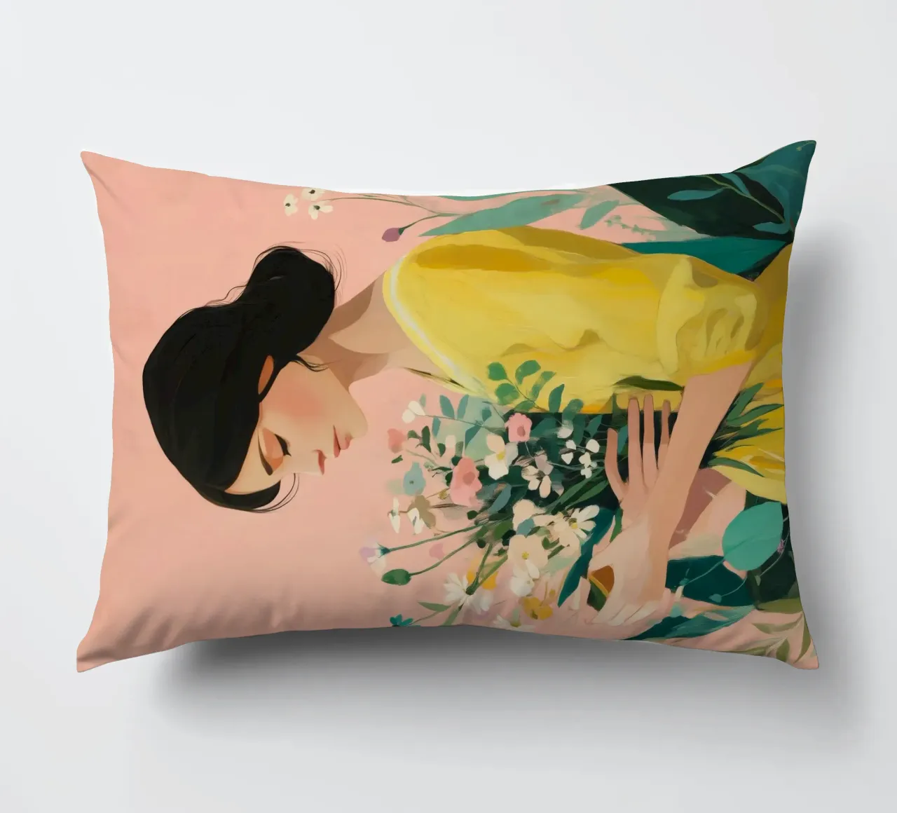 Beautiful Things Don't Ask for Attention II cuscino da Clara August