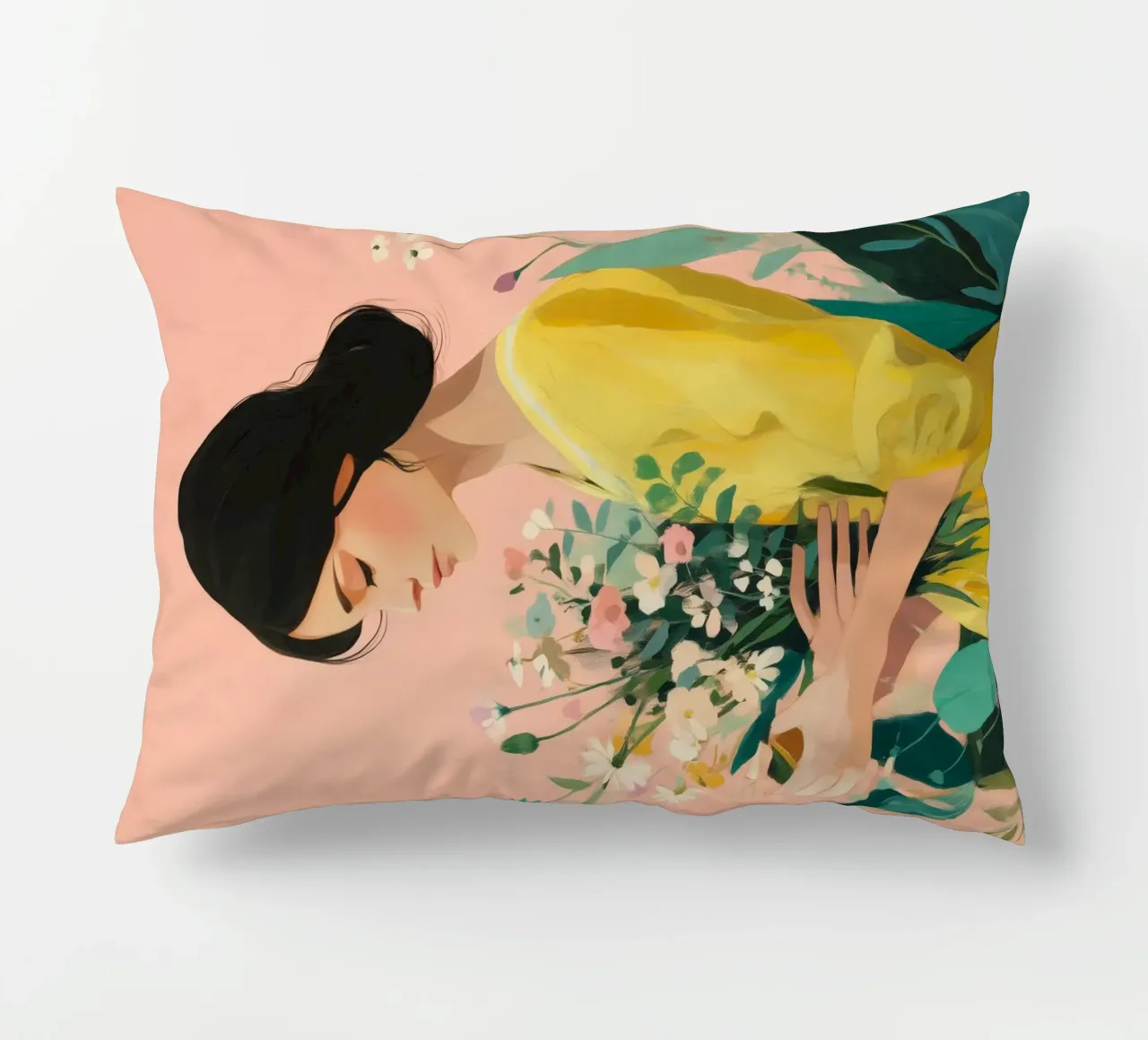 Beautiful Things Don't Ask for Attention II cuscino da Clara August