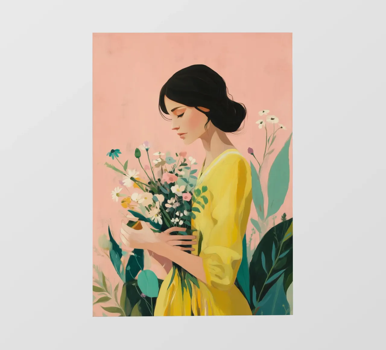 Beautiful Things Don't Ask for Attention II telo in pvc da Clara August