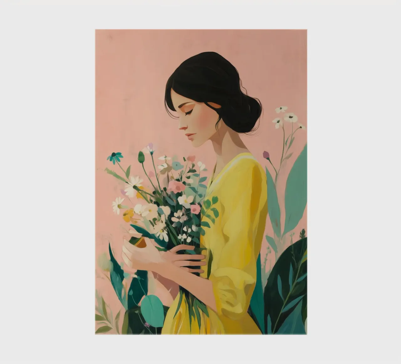 Beautiful Things Don't Ask for Attention II notebook by Clara August