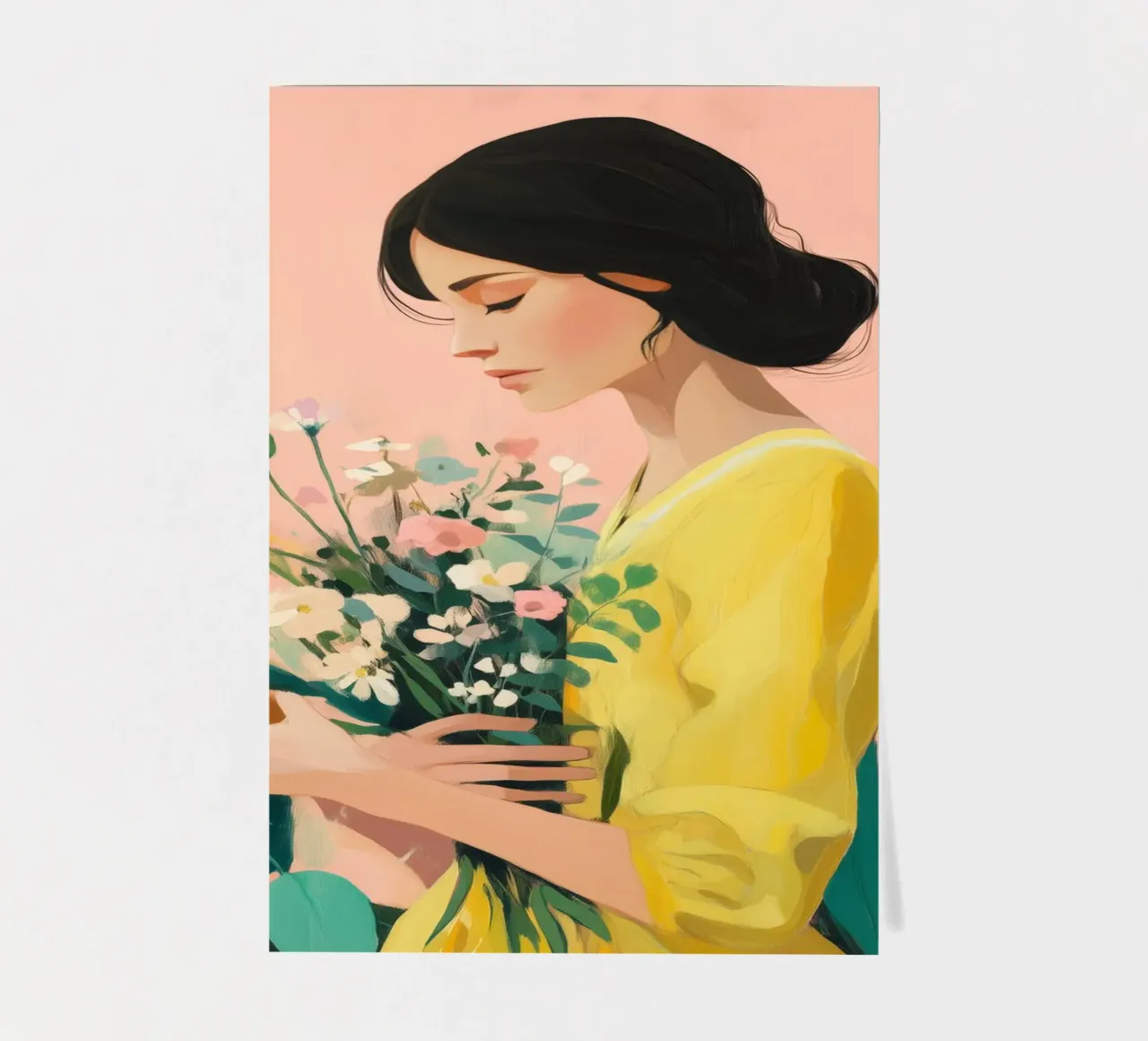 Beautiful Things Don't Ask for Attention II foglio adesivo da Clara August