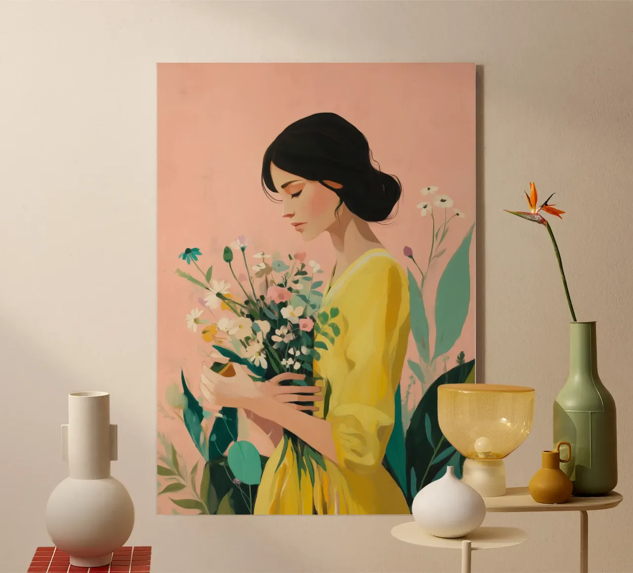 Beautiful Things Don't Ask for Attention II metacrilato de Clara August