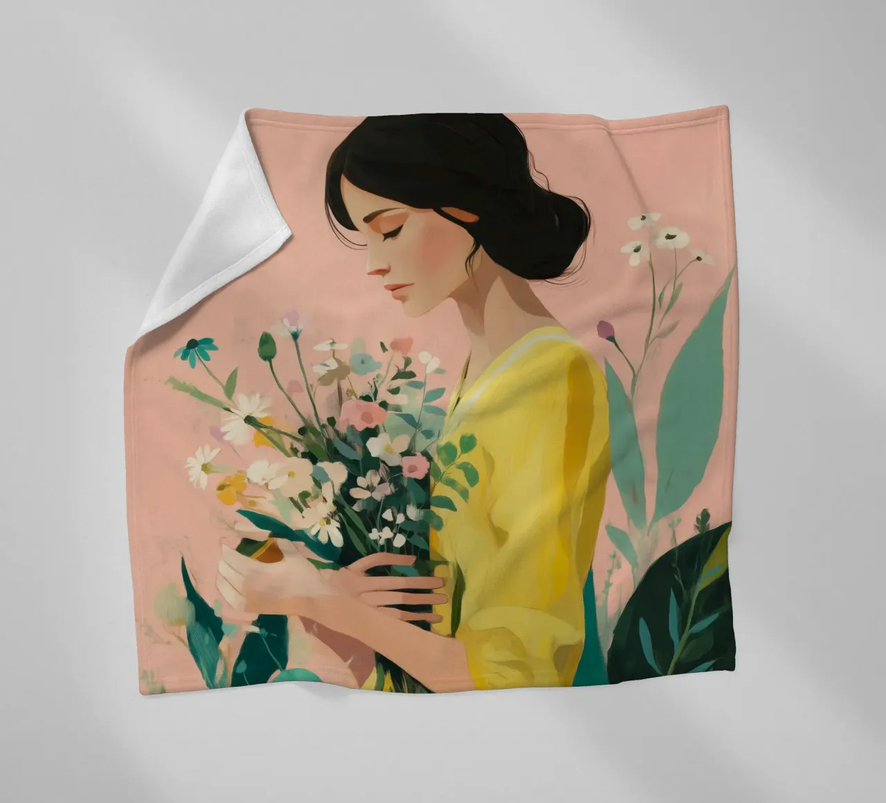 Beautiful Things Don't Ask for Attention II coperta in pile da Clara August