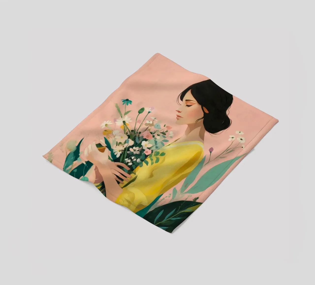 Beautiful Things Don't Ask for Attention II coperta in pile da Clara August