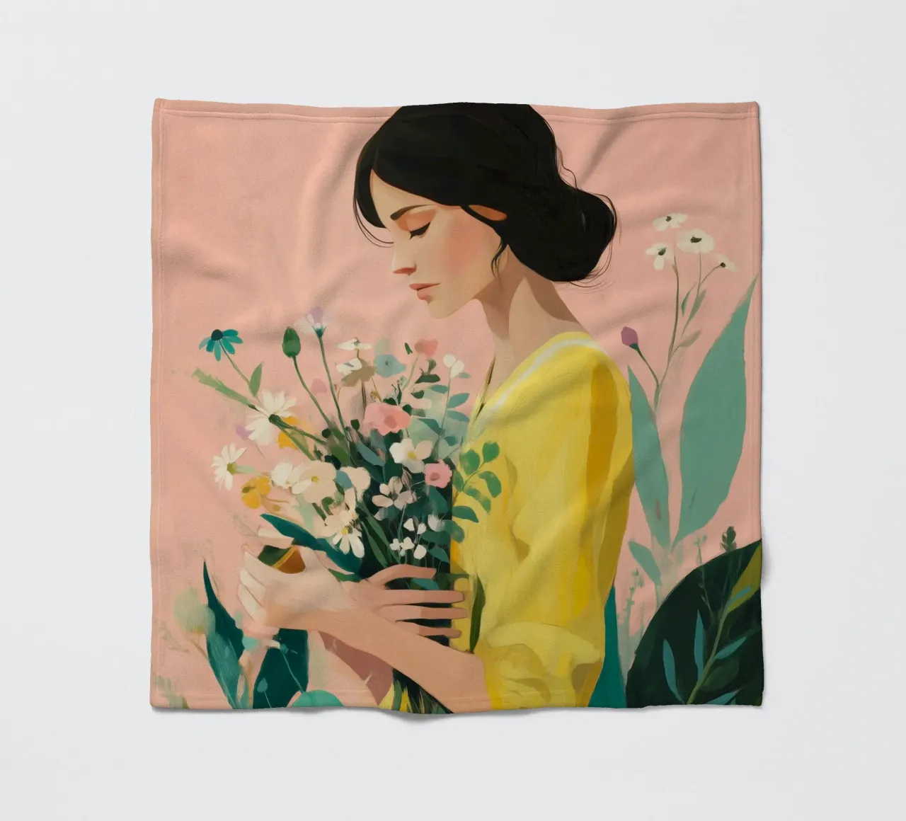 Beautiful Things Don't Ask for Attention II coperta in pile da Clara August