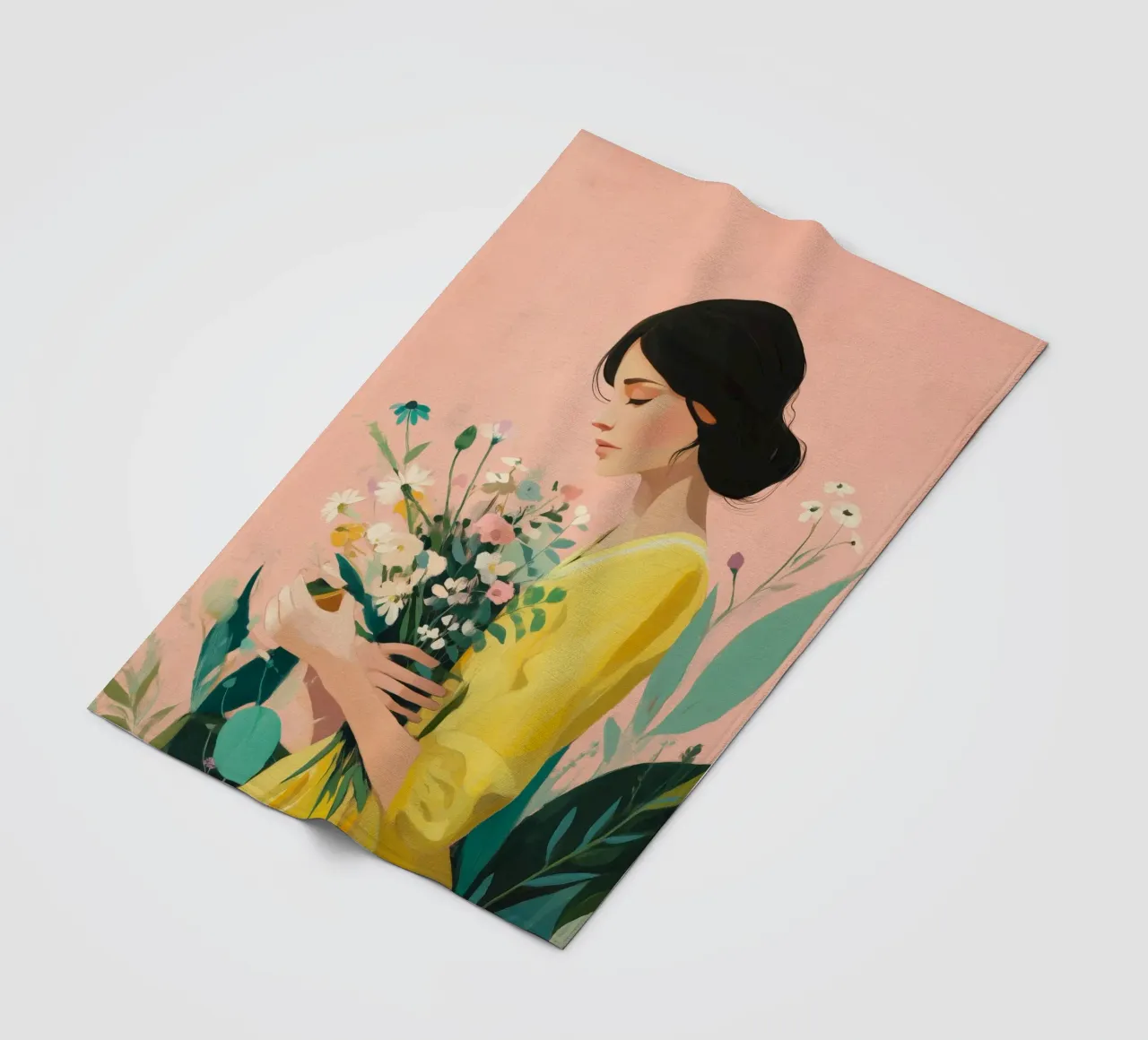 Beautiful Things Don't Ask for Attention II coperta in pile da Clara August