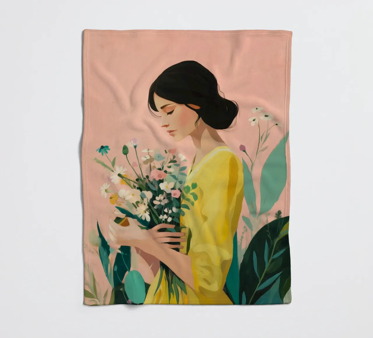 Beautiful Things Don't Ask for Attention II coperta in pile da Clara August