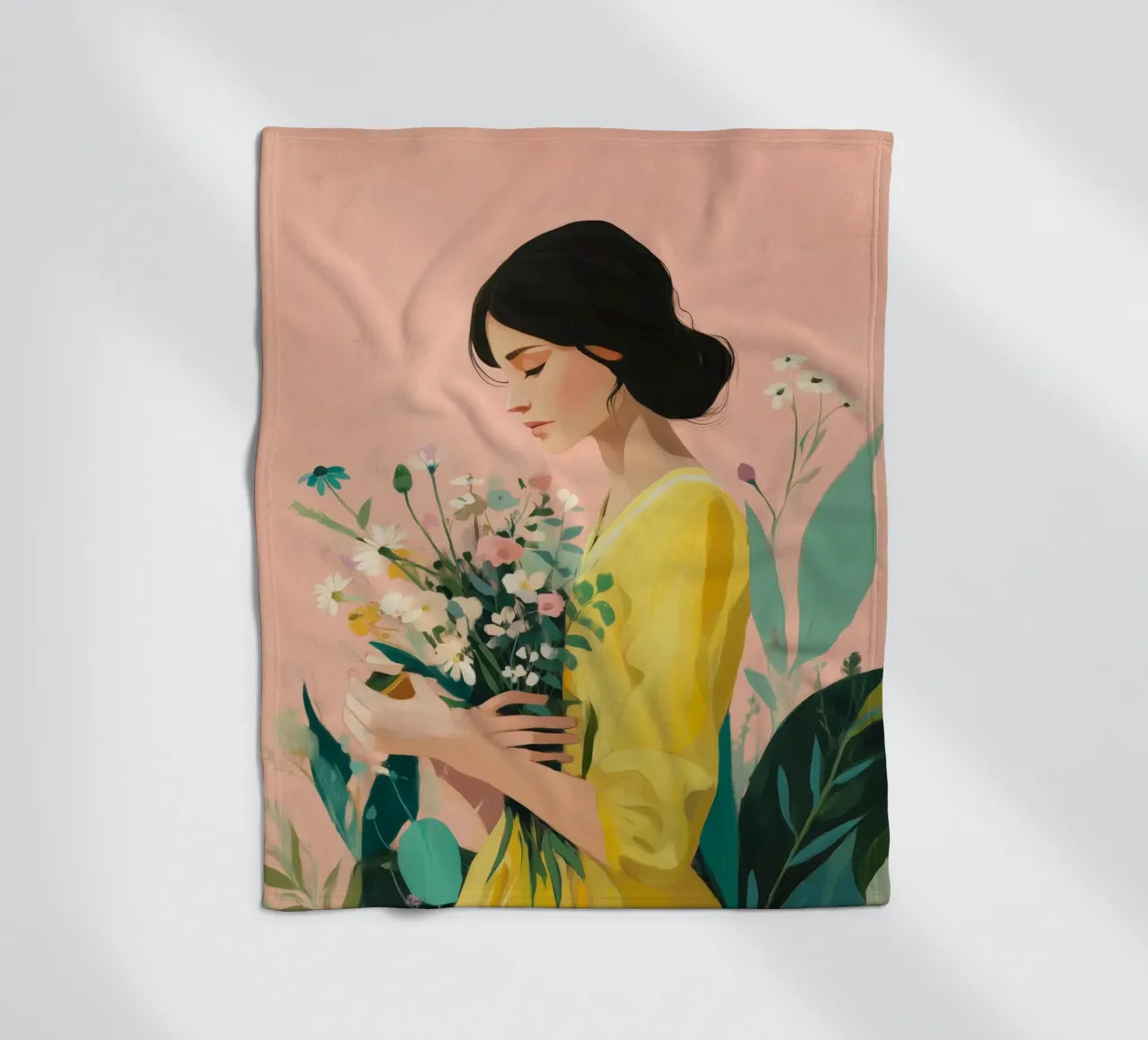 Beautiful Things Don't Ask for Attention II coperta in pile da Clara August