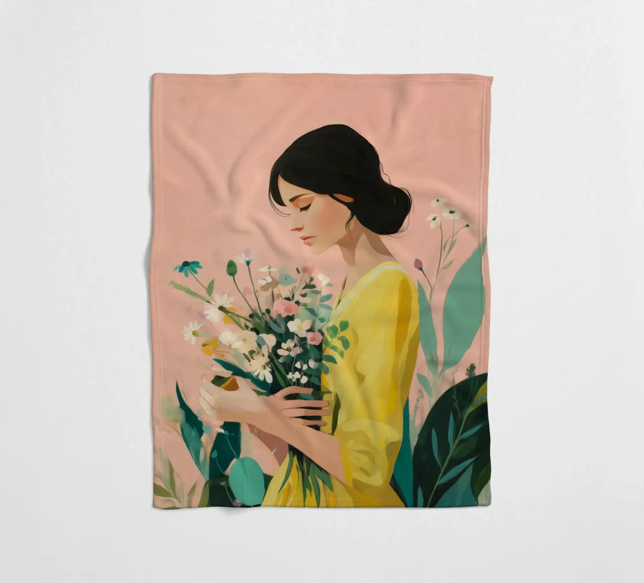 Beautiful Things Don't Ask for Attention II coperta in pile da Clara August