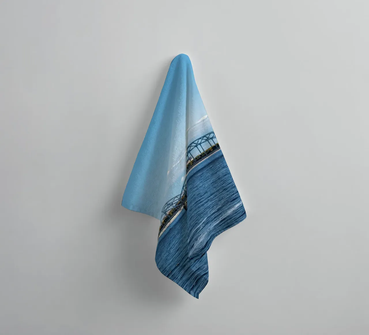 View of Riga, capital of Latvia towel by anderm